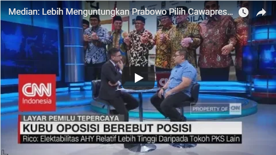 Median Lebih Menguntungkan Prabowo Pilih Cawapres Median Lebih Menguntungkan Prabowo Pilih Cawapres